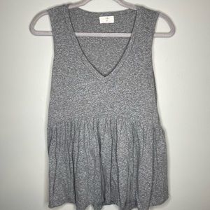 Anthropologie babydoll tank
